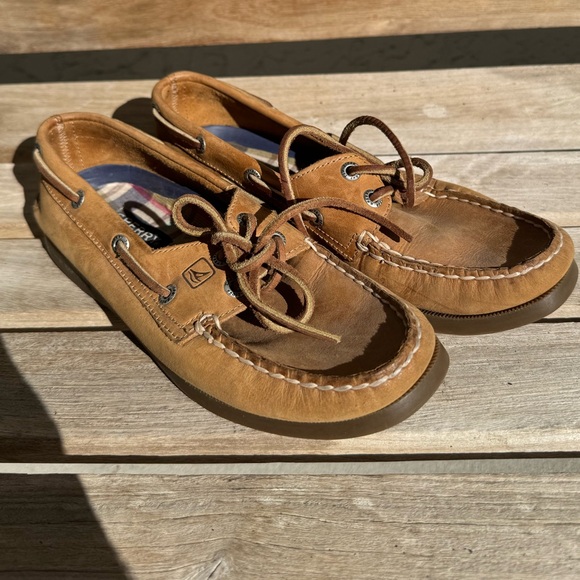 Women’s Top Sider Sperry Boat Shoes - 7W - Picture 3 of 7